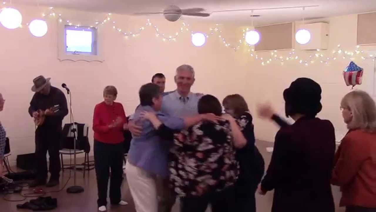 Tom Hansen Dancing at Shirley Ringo's Fundraiser - May 29, 2014