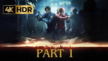 Resident Evil 2 Remake | Walkthrough Gameplay | Part 1 | 4K HDR