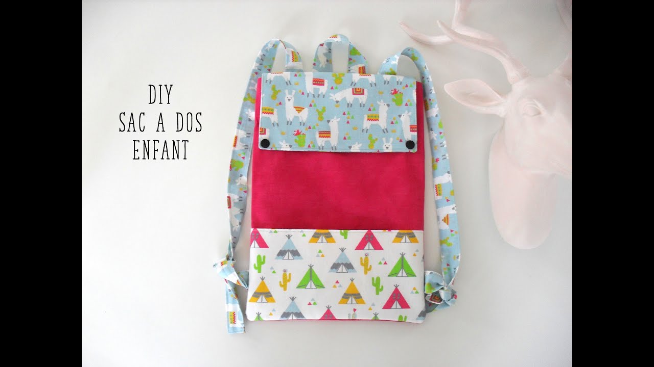 Tuto couture Sac à dos pour enfant DIY - Blog DIY Clem