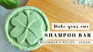 Make your own Shampoo Bar - Beginner's Recipe