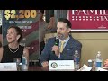 Carlos Gazitua speaks at a Working Families Tax Cuts roundtable