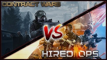 Contract Wars or Hired Ops - WHAT IS BETTER !?