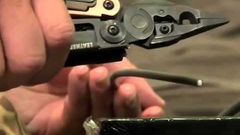 Leatherman MUT EOD Multi tool Product Video