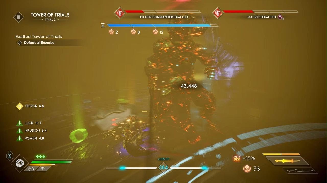 Godfall: Exalted Tower Trials (solo)