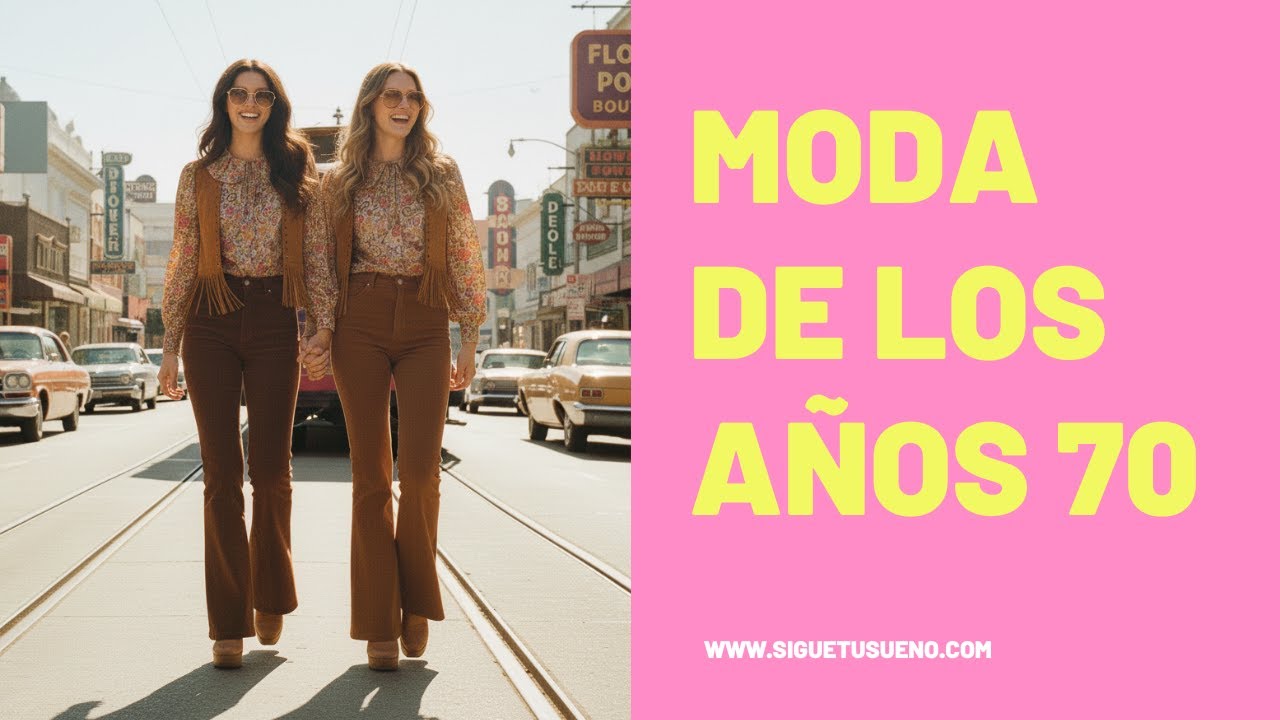 La historia de la moda de los años 70 | Asesoría imagen y moda