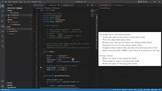 OOP Example for Final Exam Practice | Album and Song class