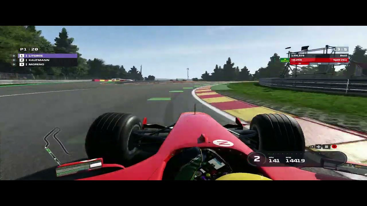 F1 2019 - Ferrari F2004 - Spa-Francorchamps (demoplay)