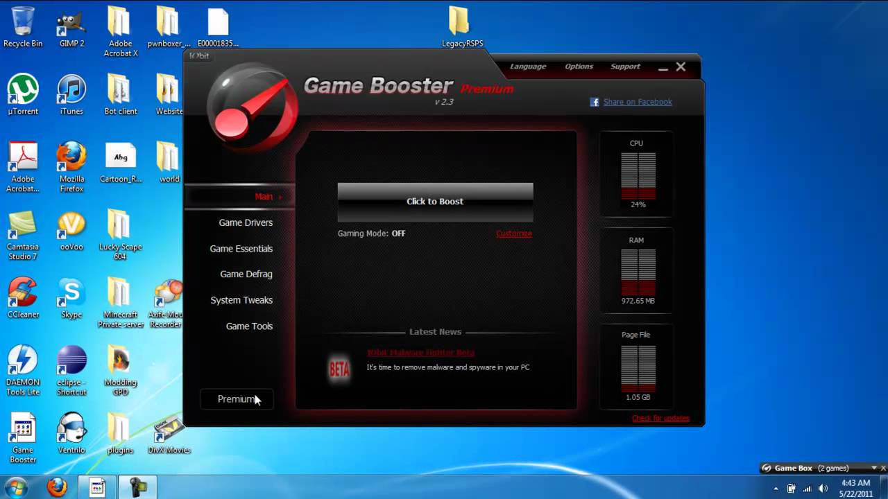 Game Booster 2