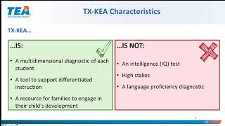 This video outlines the changes to k-2 diagnostic tools under house
bill (hb) 3
