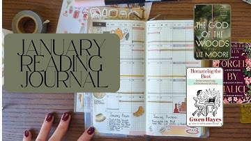 January Reading Wrap Up | Hobonichi Weeks Reading Journal