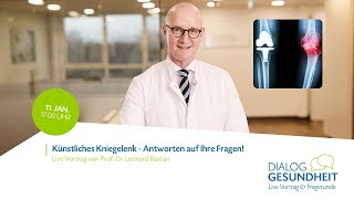 Künstliches Kniegelenk - Antworten auf Ihre Fragen!