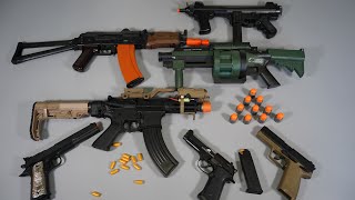 Special Forces Military Army Toy Gun - Airsoft -AKs74u-MK47- Granade Launcher - Toy Guns Collection screenshot 5