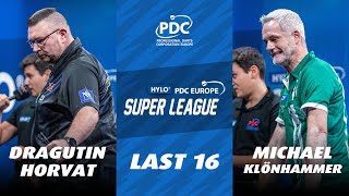 Dragutin Horvat vs Michael Klönhammer | PDC Europe Super League 2023 | Full Match