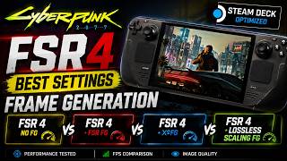 Cyberpunk 2077 Best Settings - FSR4 and Frame Generation