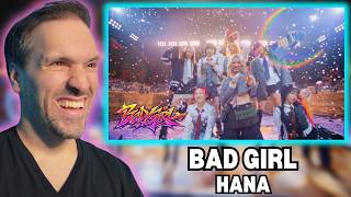FIRST TIME Watching HANA / Bad Girl -Performance Video-