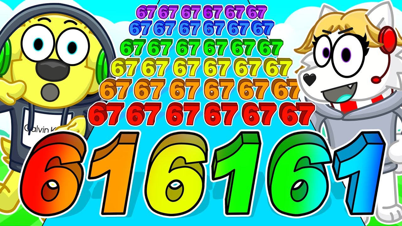 Unlocking EVERY NUMBER MEME in Number Merge?! (61 vs 67 vs 123)