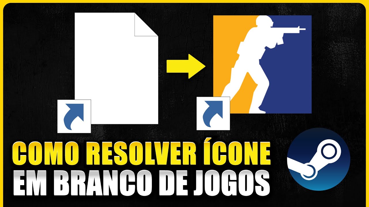 Como Corrigir Ícones de Jogos da Steam em Branco (Bug do Atalho) - 2026