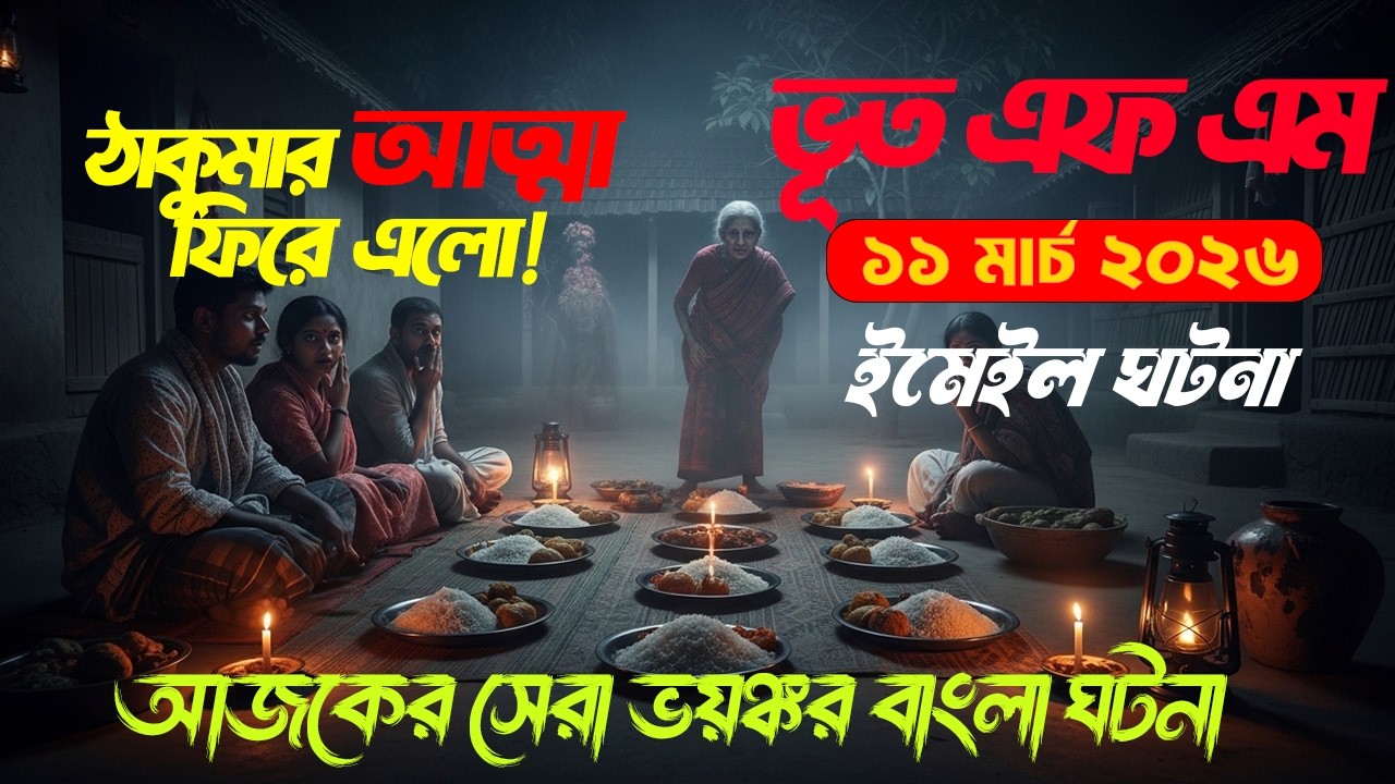 Bhoot fm | ঠাকুমার আত্মা ফিরে এলো! জাদুর ঘটনা || Only Email Episode | horror story #Vutfm #bhootfm​