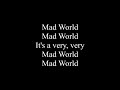 Gregorian- Mad world (lyrics)