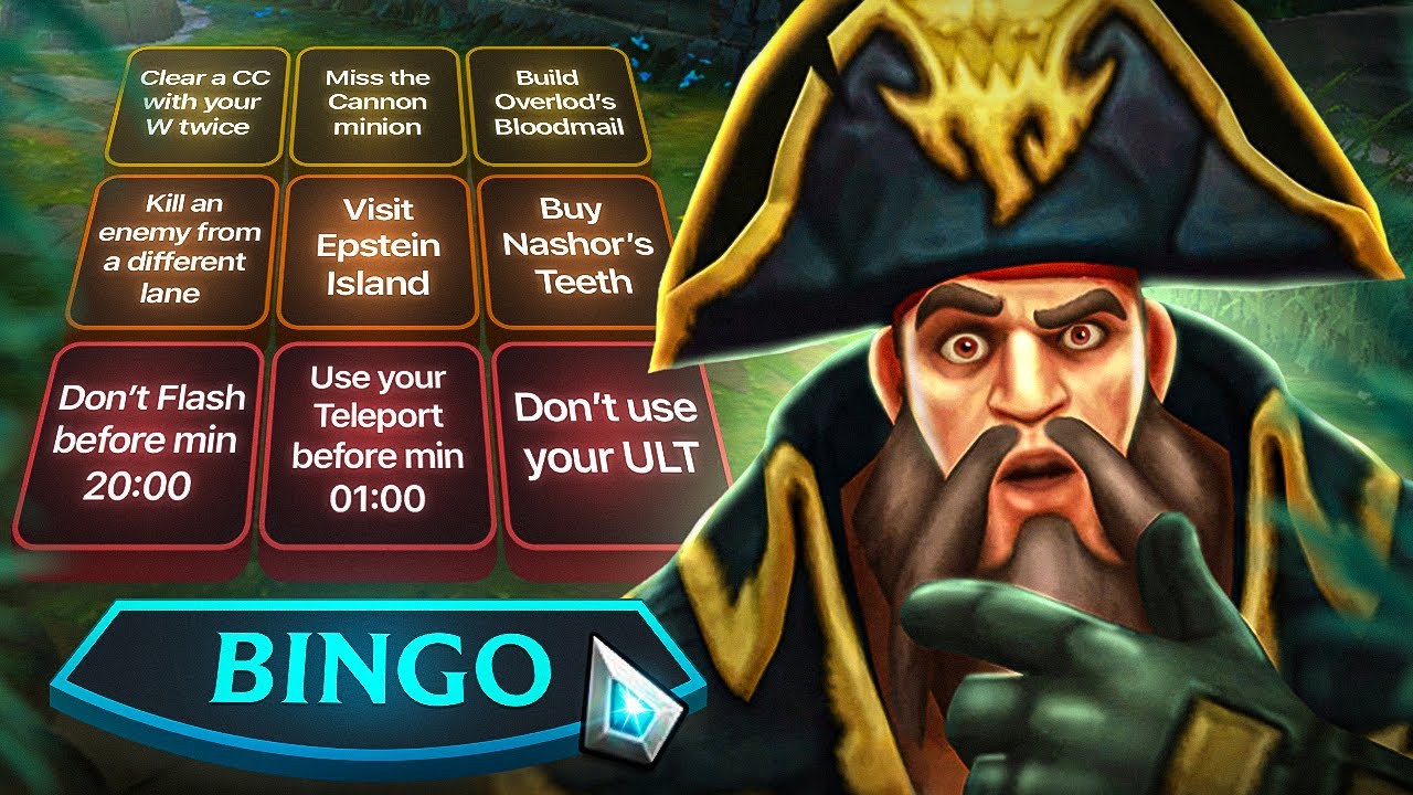 The League of Legends Bingo Challenge