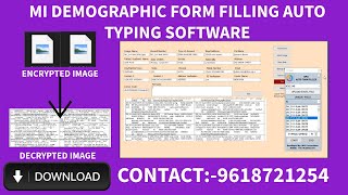 MI Demographic Auto Typer Software Free Download (2025) + Live Demo