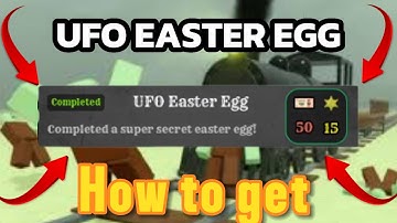 How to complete UFO Easter Egg  (in Dead Rails )