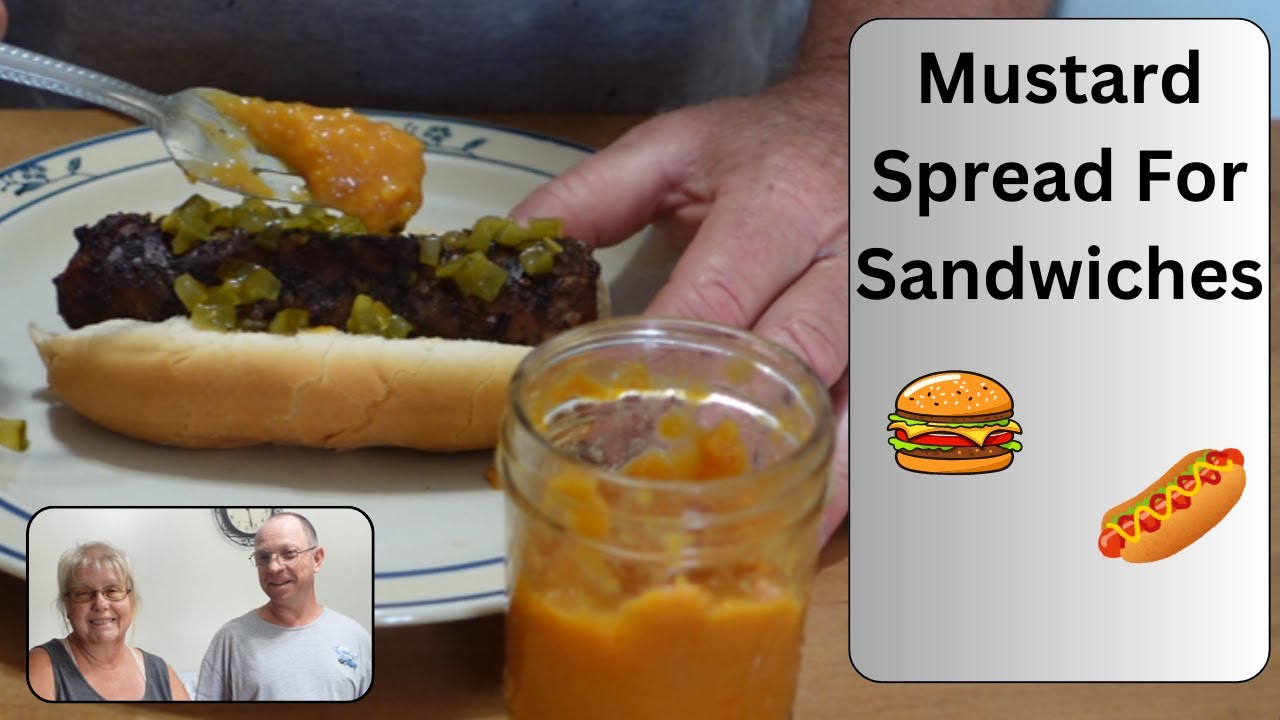 Mustard Spread From Hungarian Peppers / Delicious On Sausage Off The Grill