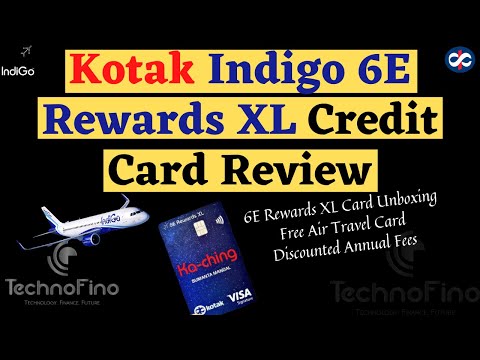 Kotak Indigo 6E Rewards XL Credit Card Unboxing | Review | Free Travel Voucher ???