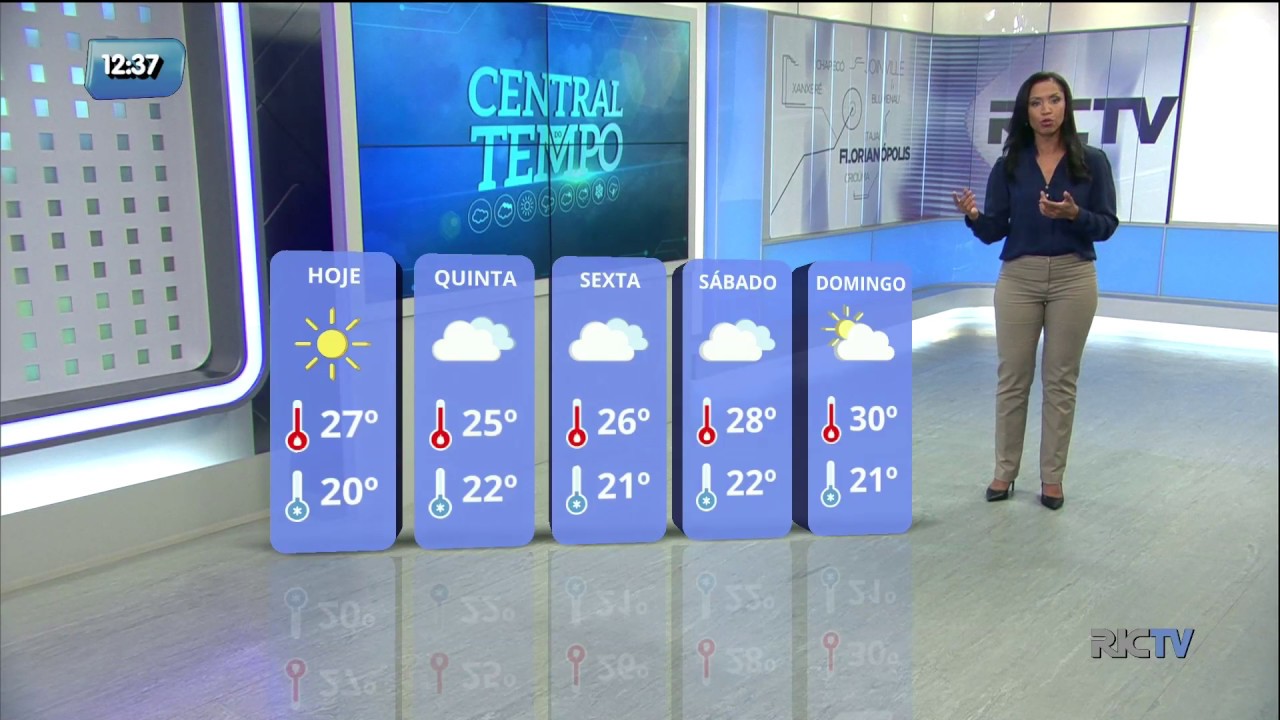 Previsão do tempo para quarta-feira, 27 de dezembro em Santa Catarina