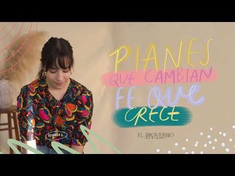 Planes que cambian, fe que crece - Proverbios 16:9 - Majo Solís (El proverbio de la semana)