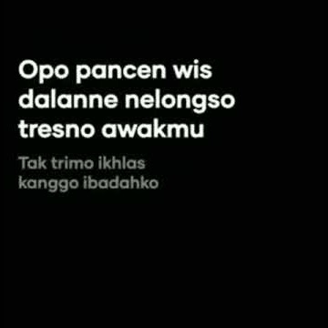Mentahan Lirik Resso | Luntur | Woro Widowati | 30 Detik