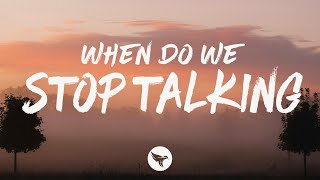 Parker Graye - When Do We Stop Talking (Lyrics)