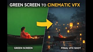 Creating a Dreamy Lantern Scene in Blender | VFX Timelapse
