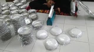 Duplex wrinkle paper plate manufacture Business डुप्लेक्स पेपर प्लेट  #packing