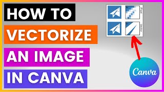 How To Vectorize An image In Canva? [in 2025]