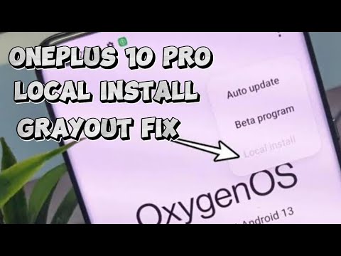 One Plus Enable Local Install How to Fix Local Install Not Working Or Gray Out On Oneplus | Free ...