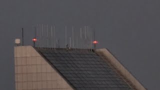 300mm beacons on the Citicorp Building 