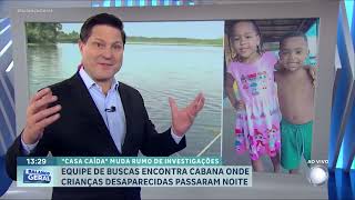 Caso crianças desaparecidas: Equipe de buscas encontra cabana onde podem ter passado a noite