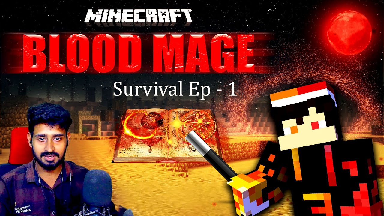 Minecraft Bloodmaster Minecraft Blood Mage Survival | Episode -1 - YouTube