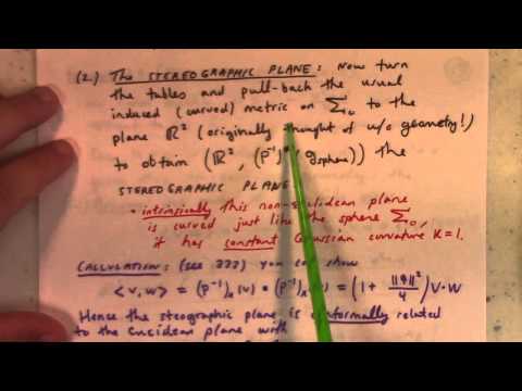Differential Geometry: Lecture