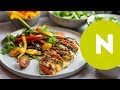 Olaszos tűzdelt csirkemell, tavaszi salátával recept | Nosalty