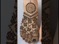stylish Rose 🌹 Mehndi Design//feet Rose henna design #tending #letestmehndi ##shorts