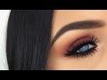 Matte Red Grungy Holiday Glam | Makeup Tutorial