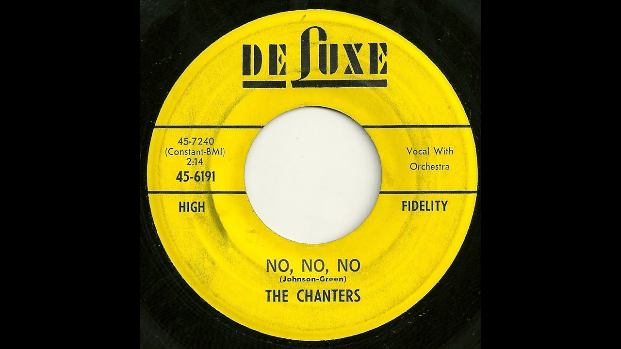 The Chanters No, No, No 1958 UT YouTube
