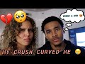 finding out why my crush dubbed me... 💔 ft. 👀👀????