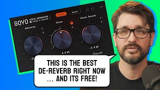 We're very impressed by this De-noiser and De-Reverb tool - FREE - GOYO Voice Separator