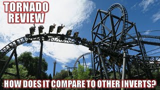 Tornado Review, Parque de Atracciones de Madrid Intamin Inverted Coaster | How Does it Compare?