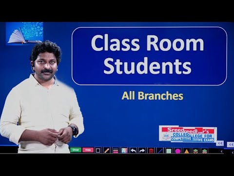 IMPORTANT UPDATE FOR CLASSROOM STUDENTS OF ALL BRANCHES | Sreedhar's CCE