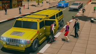 game's _ big city limo car driving simulator screenshot 2