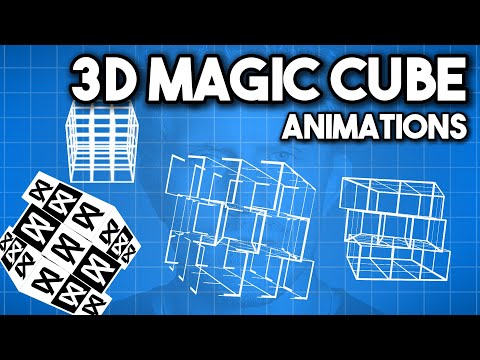 3D Magic Cube animations in CapCut - Dan Koe Style